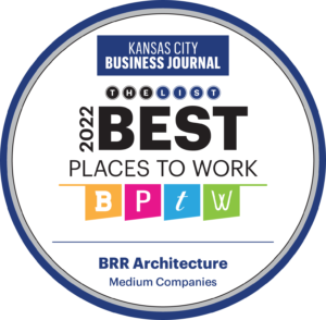 Kansas City Business Journal 2022 Best Places to work: BRR Architecture, Medium Companies